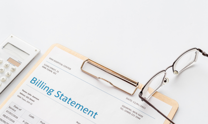 Medical billing statement